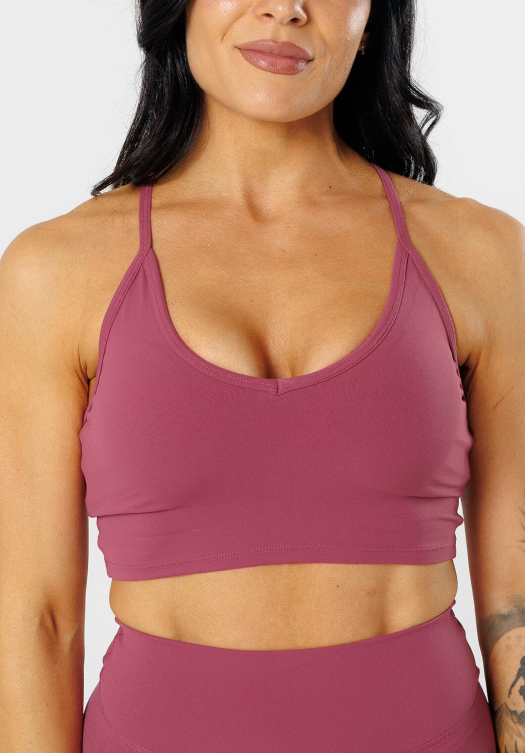 RecStretch Legend Brami Raspberry Sports Bras Paragon Fitwear