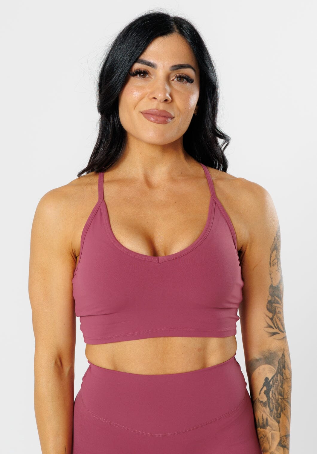RecStretch Legend Brami Raspberry Sports Bras Paragon Fitwear 